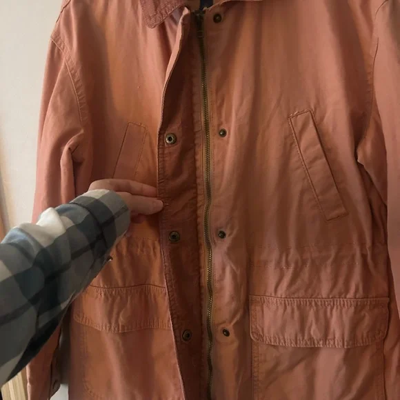 Universal Thread Women's Peach Utility Jacket - Picture 6 of 9